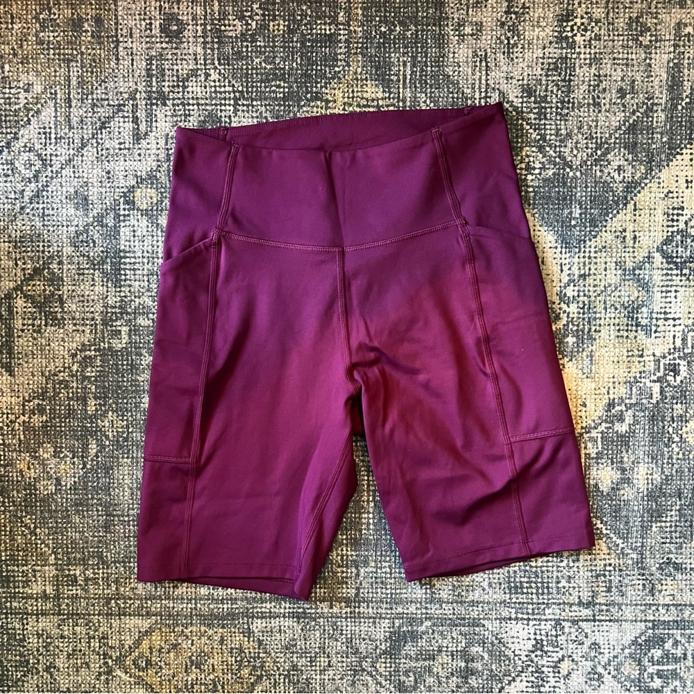 Girlfriend collective bike shorts